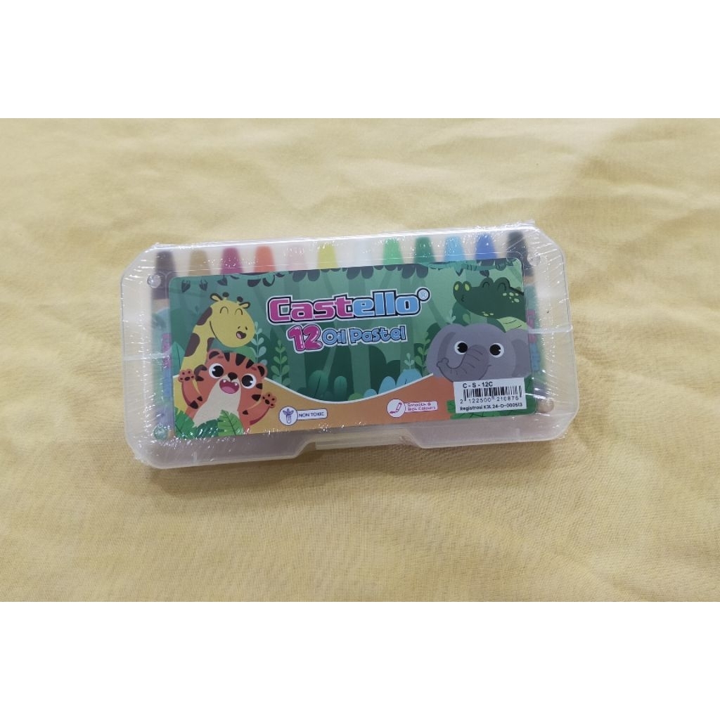 

oil pastel crayon minyak 12 warna