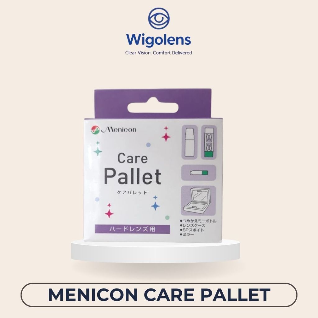 MENICON CARE PALLET / MENICON STATER PACK / TEMPAT SOFTLENS KHUSUS RGP