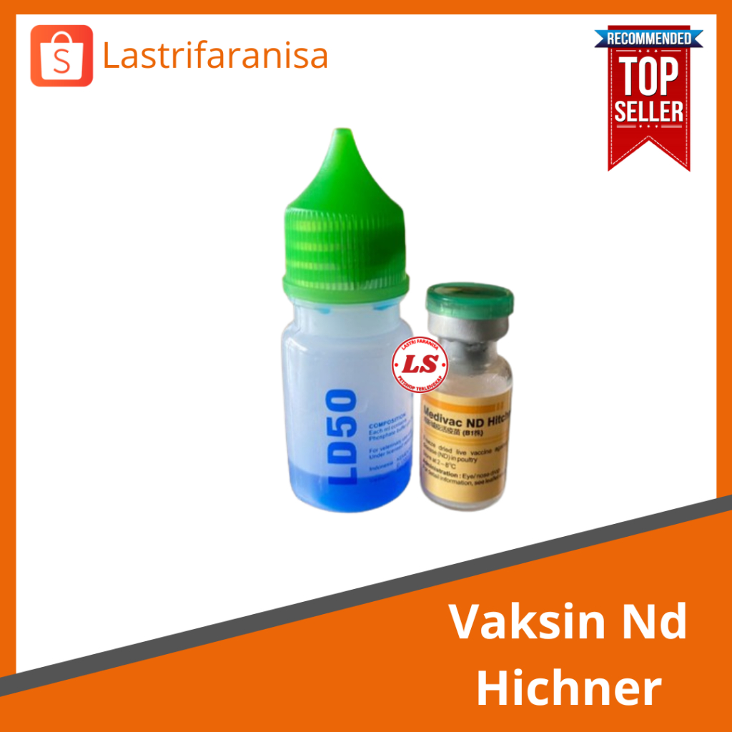 VAKSIN ND HICHNER Pencegah Penyakit Ayam Vaksin Ayam ND Tetes Ayam