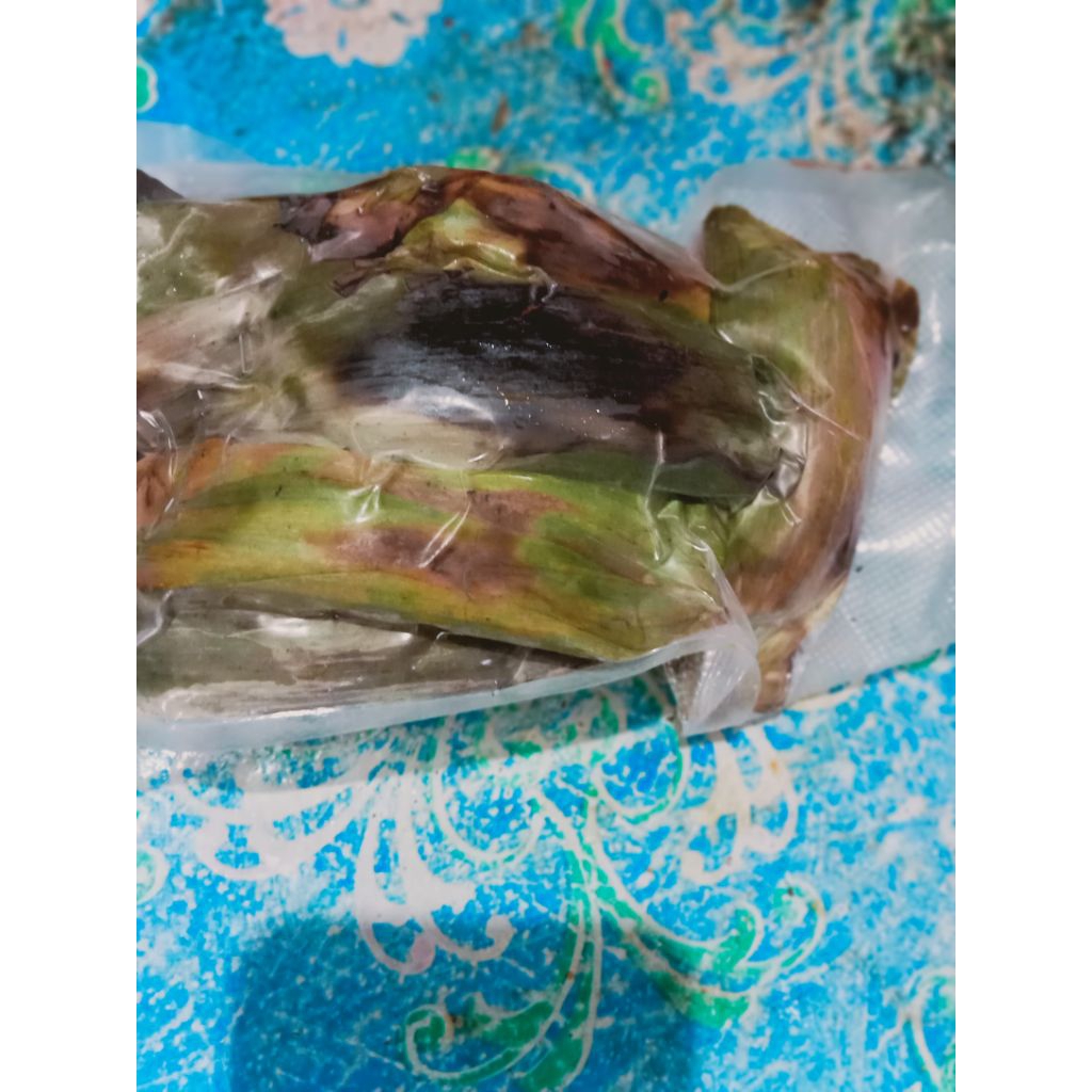 

otak otak ikan tenggiri mix gabus isi 10 free saos merah terasi