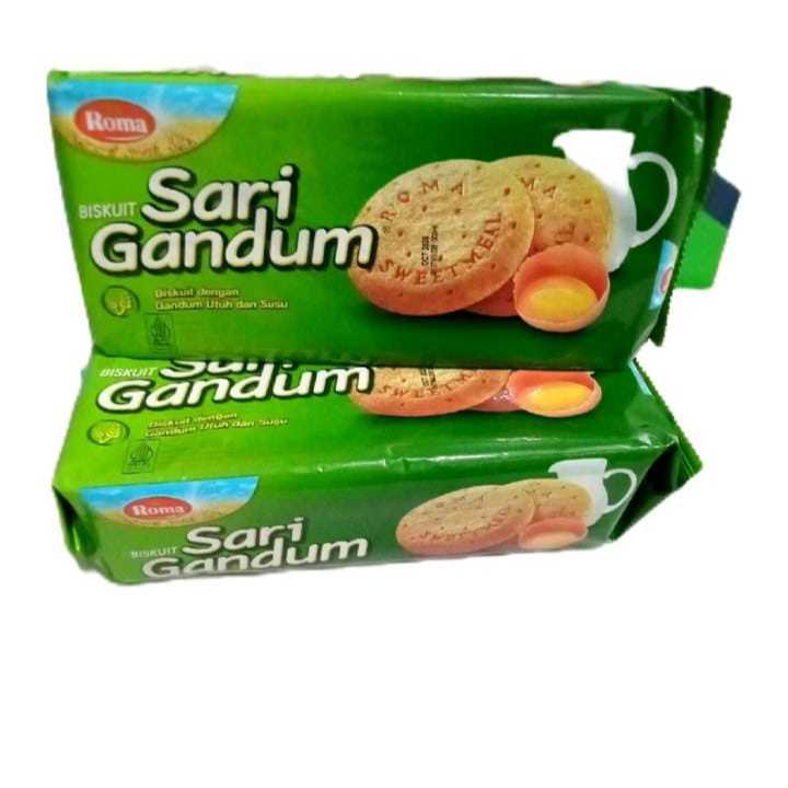 

[TERMURAH!] Roma Sari Gandum Family Pack 240gr - Biskuit Gandum Sehat Enak