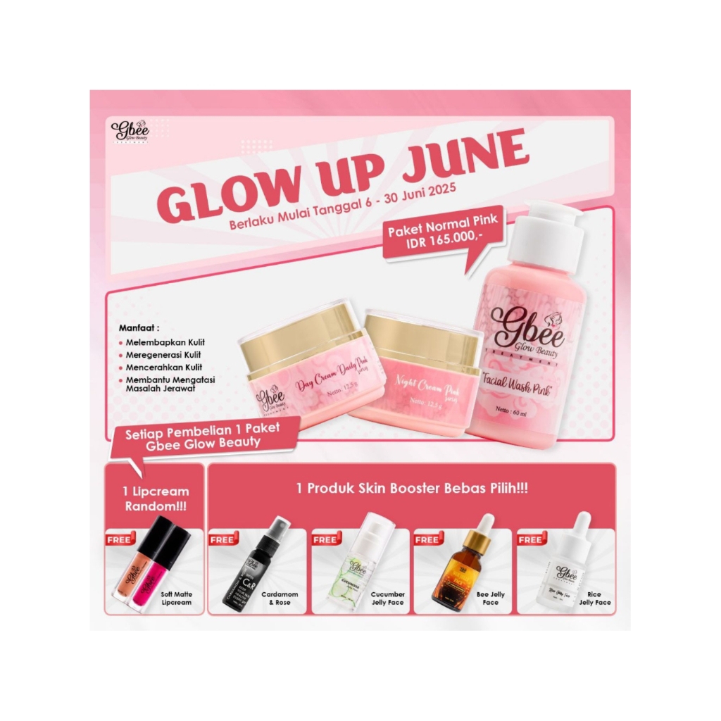 skincare gbee glow beuty