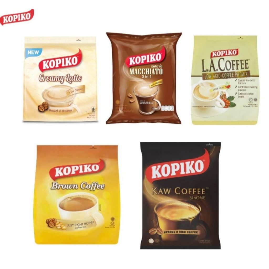 

Kopiko Macchiato | Brown Coffee | Creamy Latte | Low Acid Coffee | Kaw 3in1 Coffee