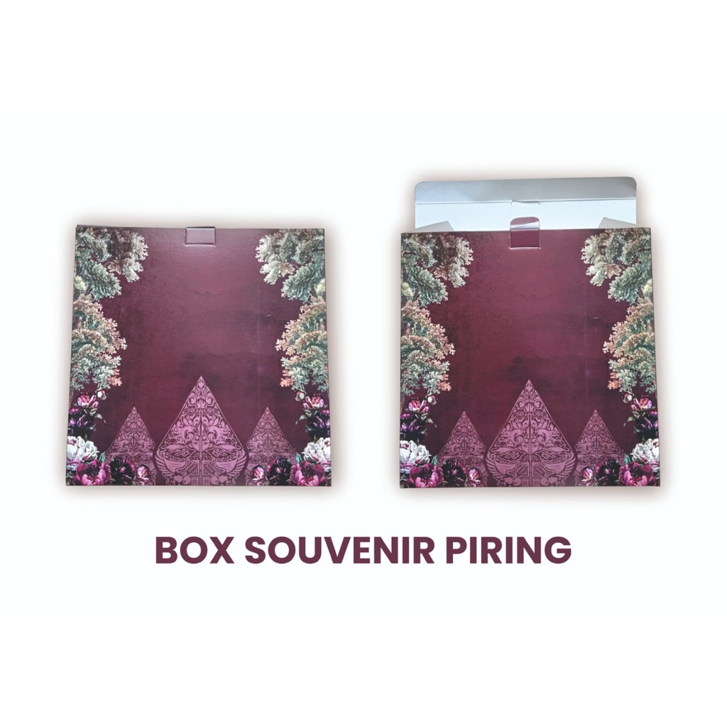 

Box Souvenir piring 20cm