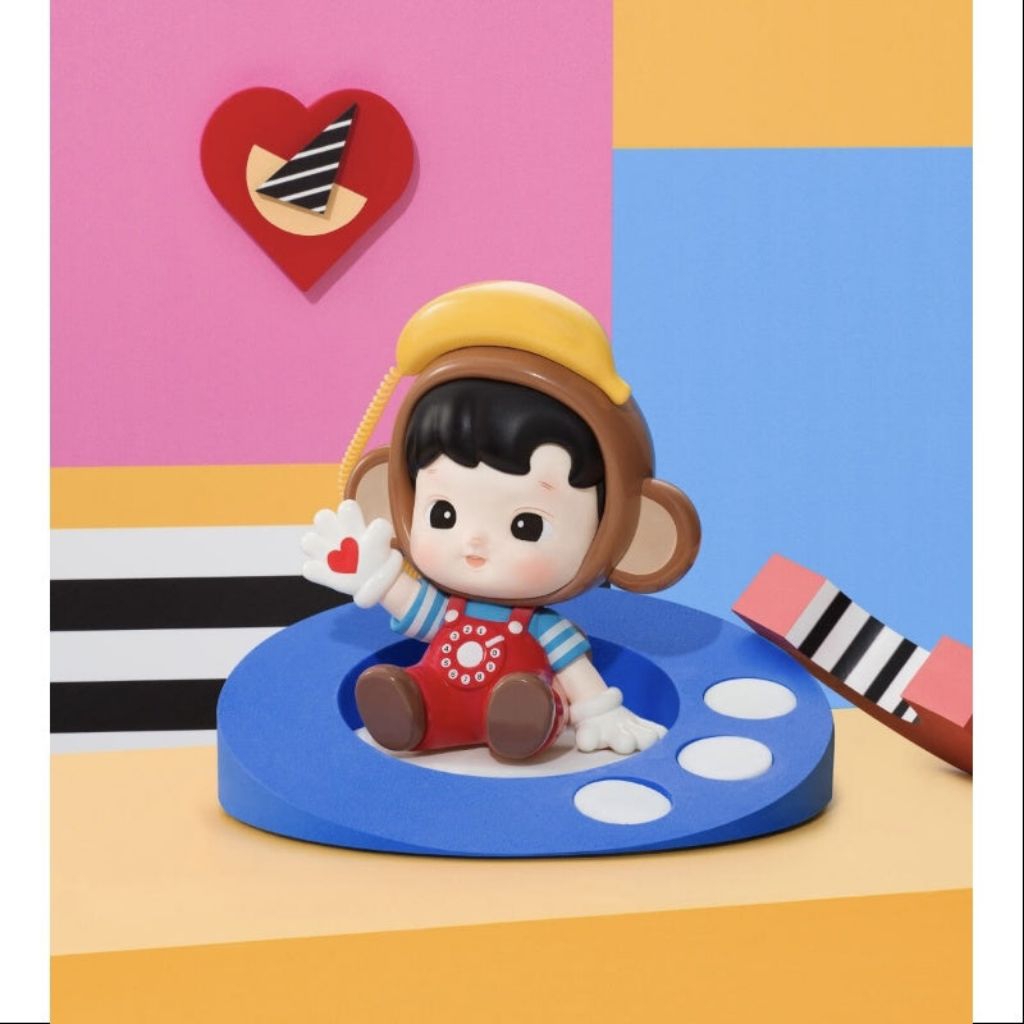 (selected) Hacipupu Rolling time machine toot toot call Cipung monyet figure hacipupu monkey figure 