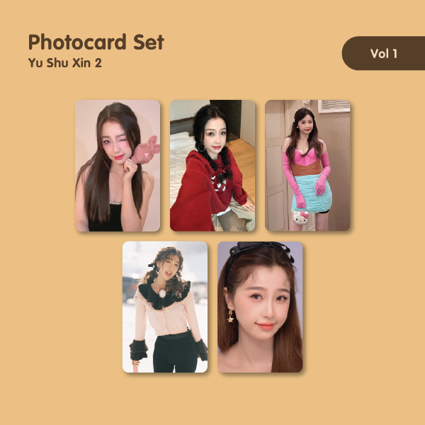 Yu Shu Xin/Esther Yu 2 Fanmade Photocard SET