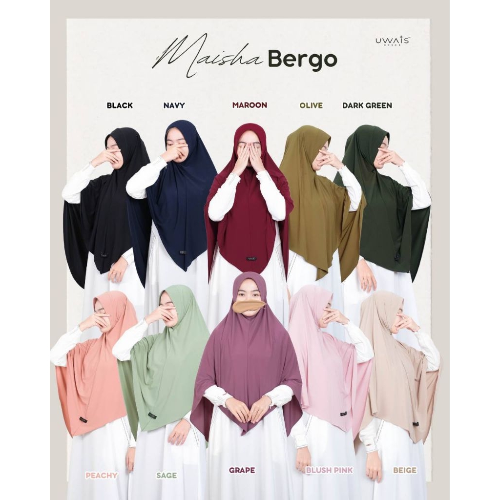 Maisha bergo by Uwais hijab New Series