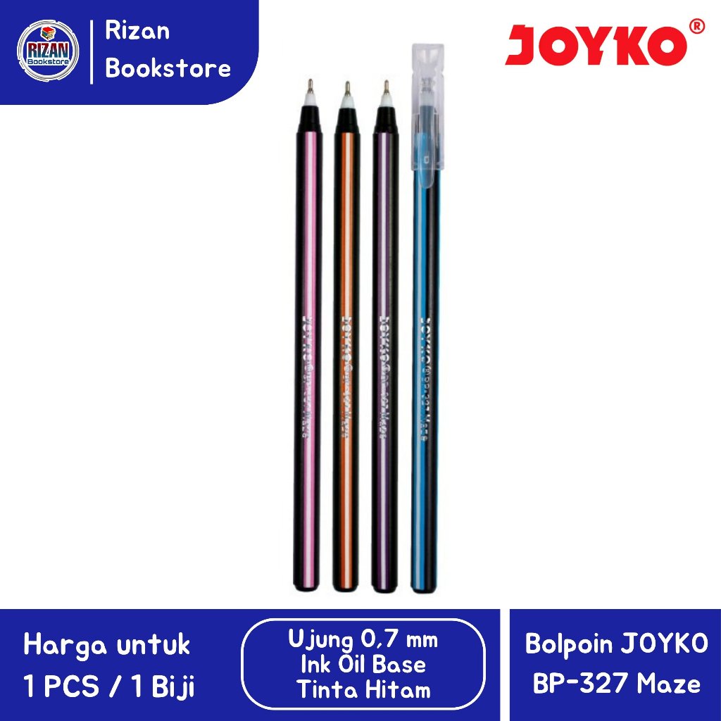 

[1 Buah] Bulpen / Bolpoin / Pena JOYKO BP-327 Maze