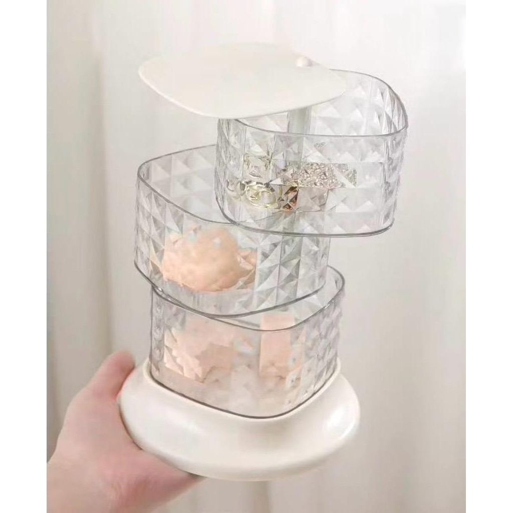 bumbu 3 susun rak tempat bumbu 3 susun rak putar serbaguna rak bumbu rak dapur