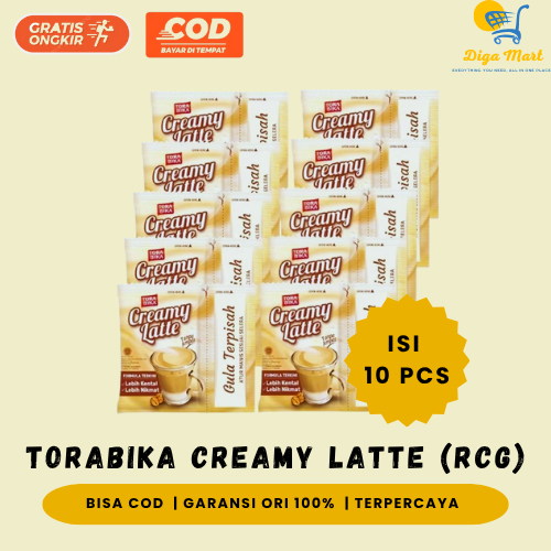 

Torabika Creamy Latte (Renceng = 10 pcs)