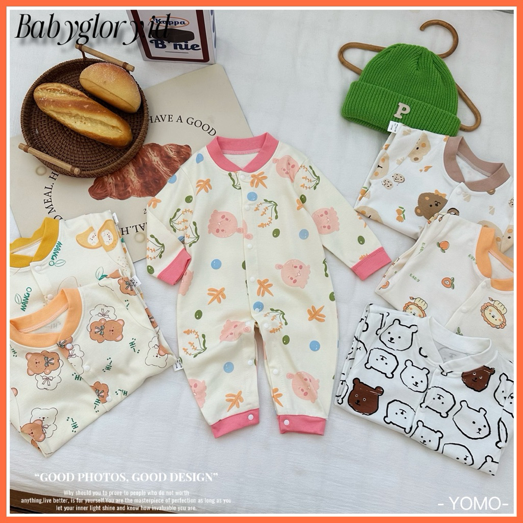 Jumper Bayi Unisex IMPORT / Romper Bayi / Sleepsuit Bayi Import /Jumper Anak bayi