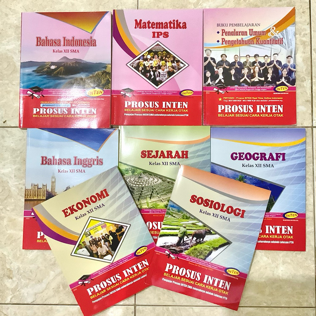 PRELOVED MODUL INTEN SNBT SOSHUM