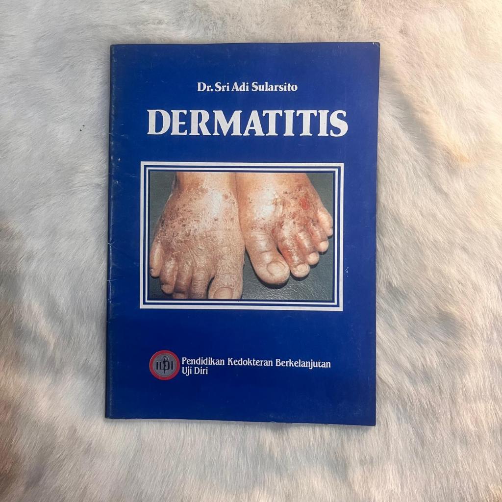 Buku DERMATITIS By Dr Sri Adi Sularsito | Buku Kedokteran