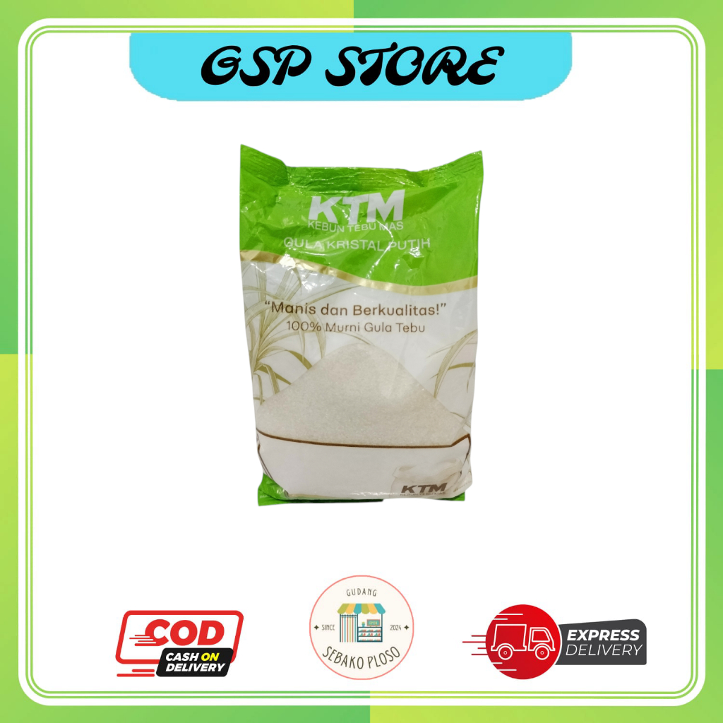 

Gula KTM Pasir Putih 1Kg Premium