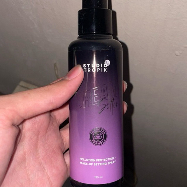 preloved setting spray studio tropik