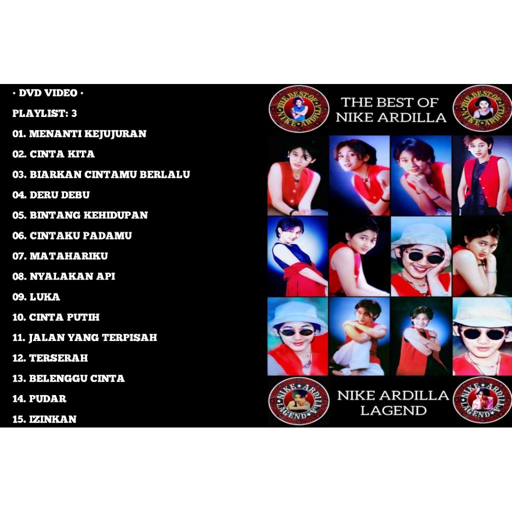 nike ardilla dvd album the best of nike ardilla lagend playlist 3