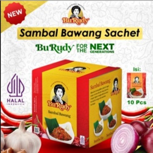 

PAKET ANTI RIBET BU RUDY II Sambel Bawang Sachet Bu Rudy & Bumbu Nasi Goreng