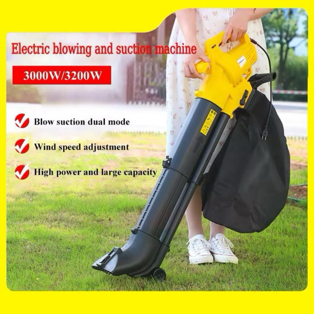 Krisbow Air Blower And Vacuum Electric Penyedot Daun Kering
