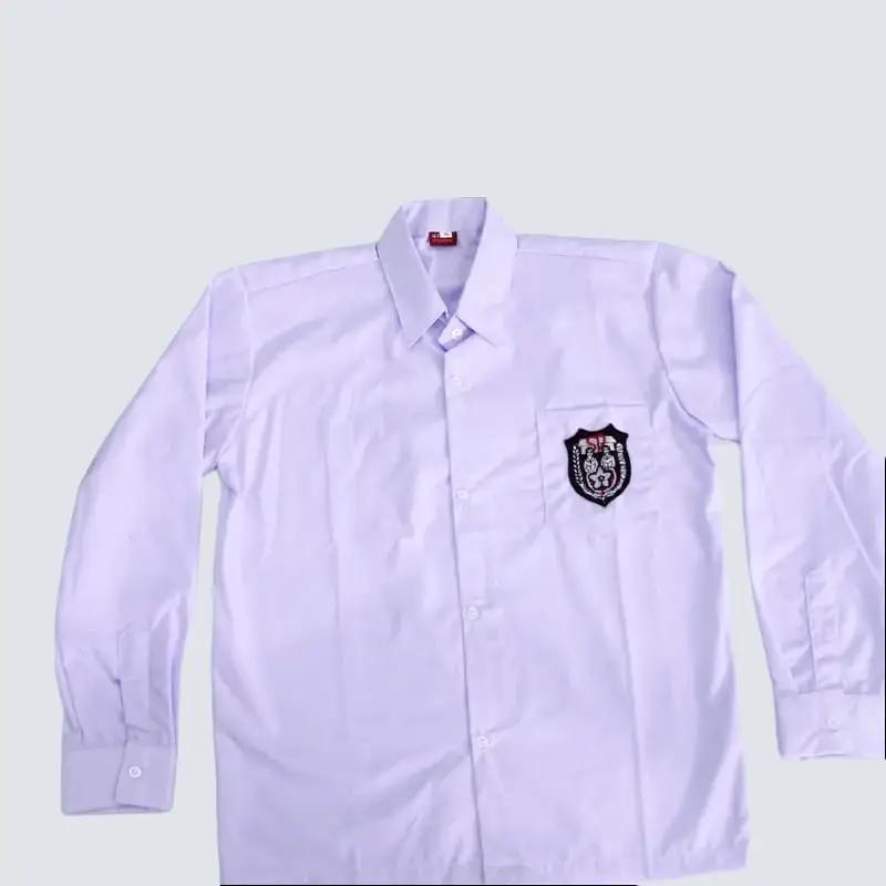 seragam merah putih sekolah SD anak perempuan baju putih lengan panjang rok merah