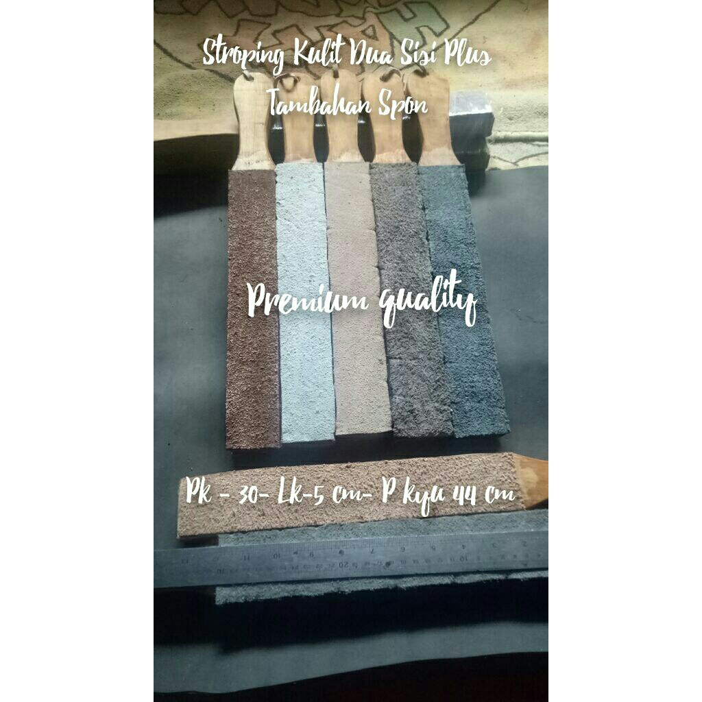 STROPING KULIT DUA SISI P 30 cm
