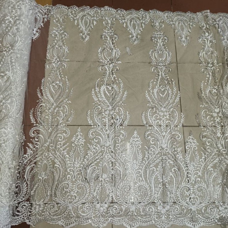 KODE L49A Kain Tile Elisab  Bahan Tile Elisab  Bahan Brokat Kebaya