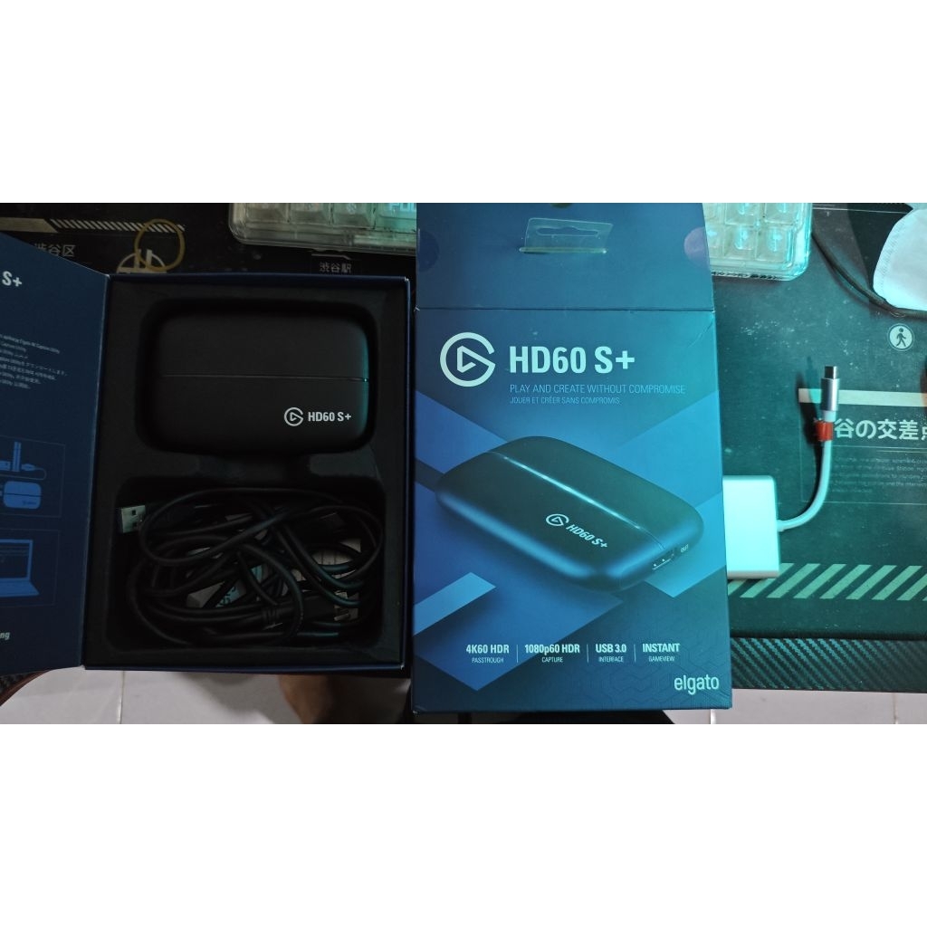 Elgato HD60s+ FREE kabel Type C to HDMI