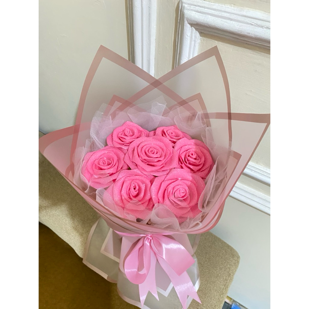 

Buket Pita Satin