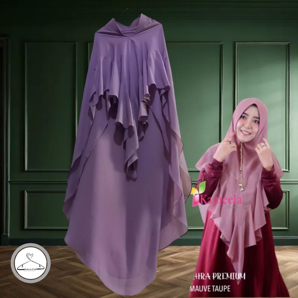 preloved Khimar bergo kameela hijab