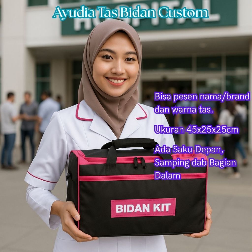 Ayudia Tas Bidan Homecare – Praktis dan Fungsional untuk Keperluan Bidan