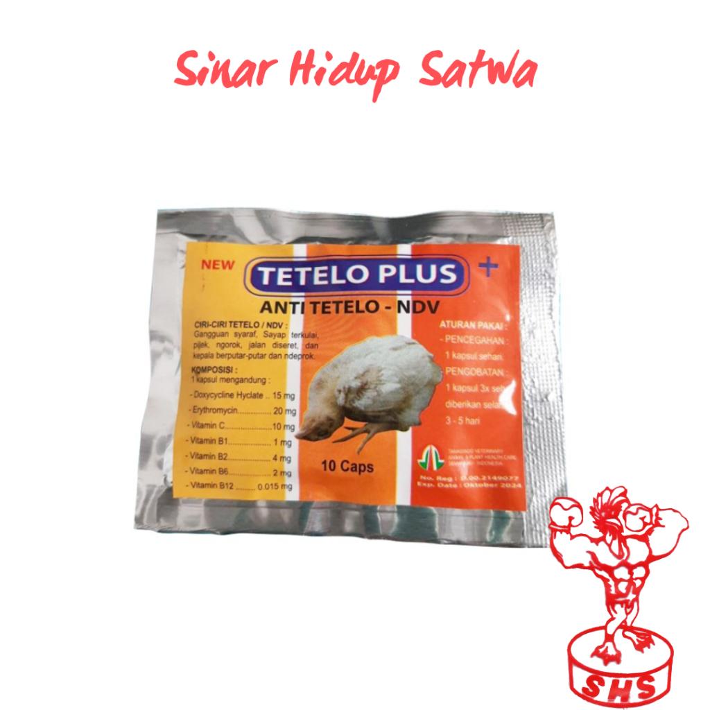 Tetelo Plus NDV obat ayam