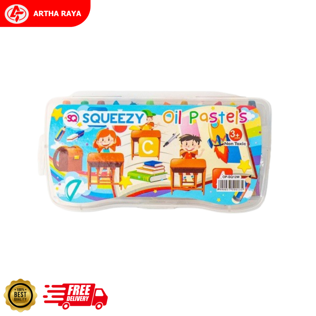 

Crayon Squeezy 12 Warna
