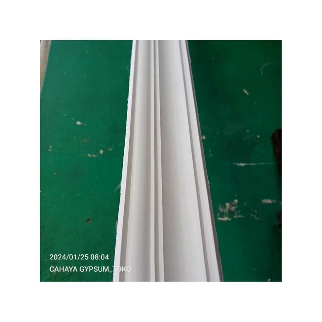 list plafon gypsum motif kiki polos 9 cm