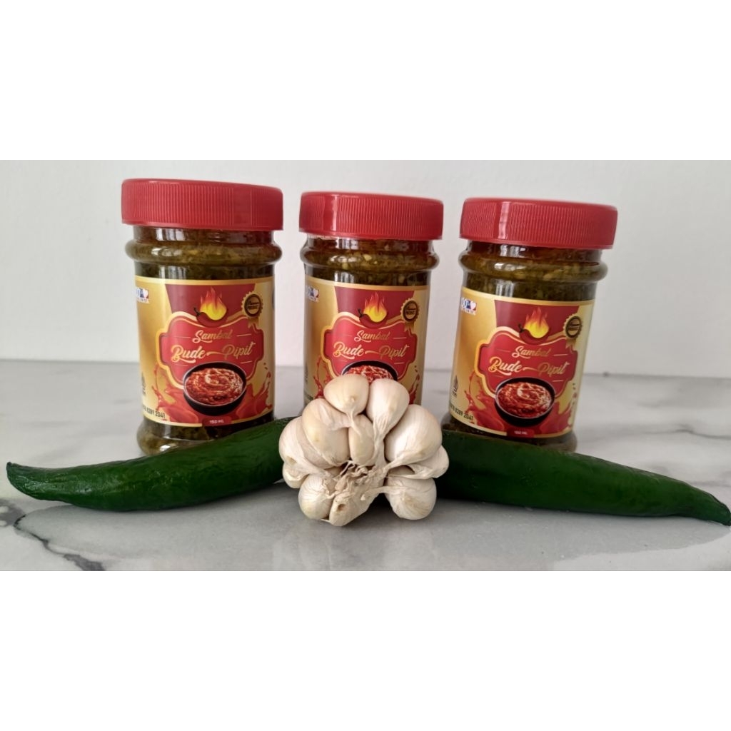 

Sambal Bude Pipit - Paket 3 botol Sambal Ijo