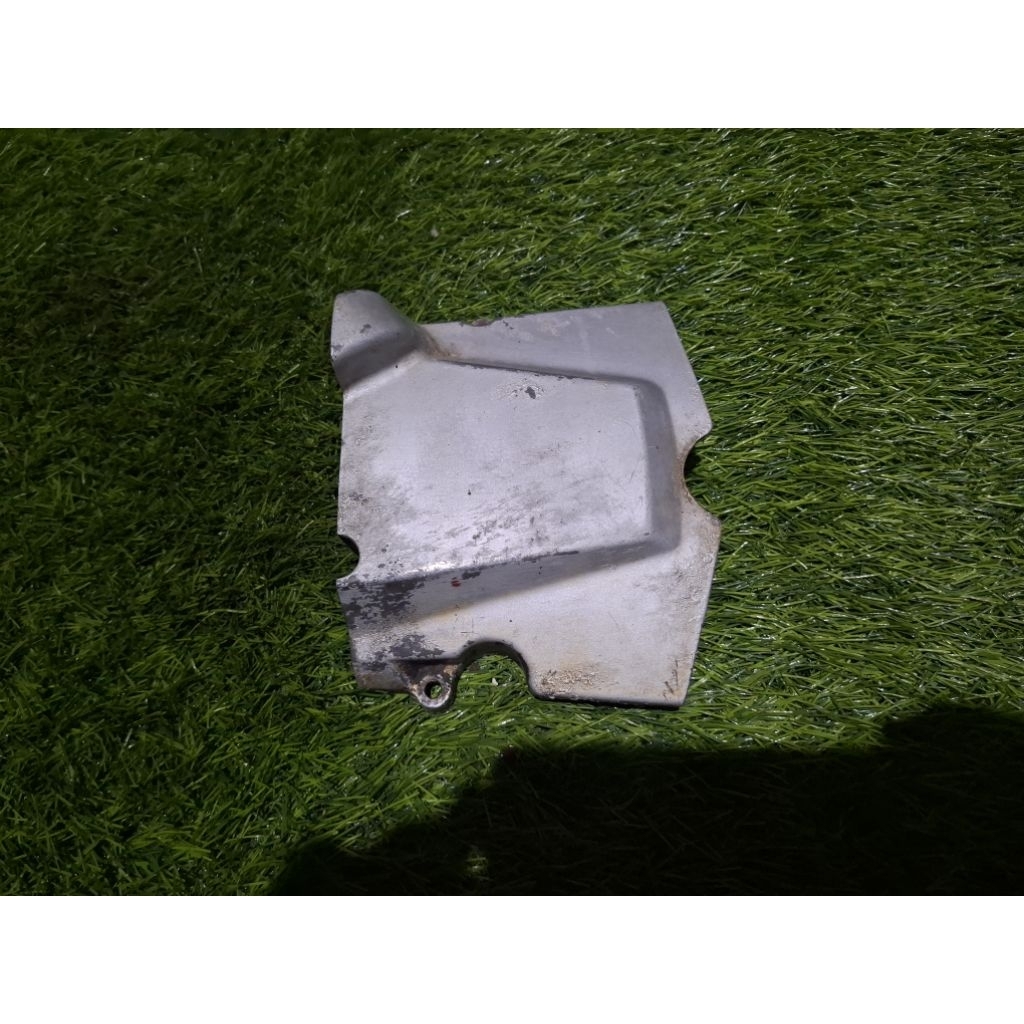 cover tutup gear depan honda gl100 gl125 gl pro series black engine original