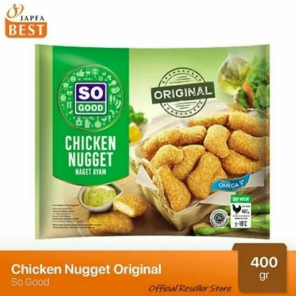 

So good Chiken Nugget Original 400gr