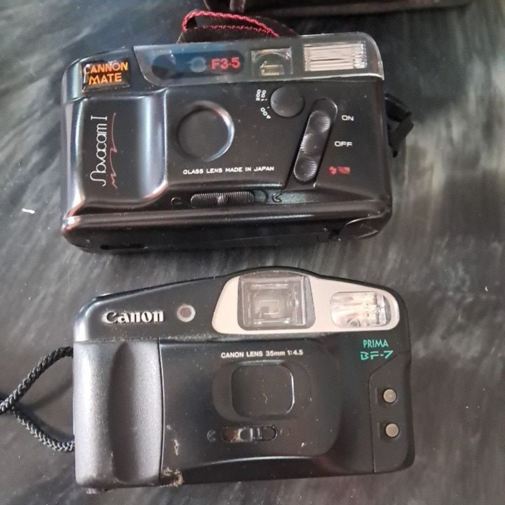 Canon prima BF-7 dan mate F3.5 (bekas)