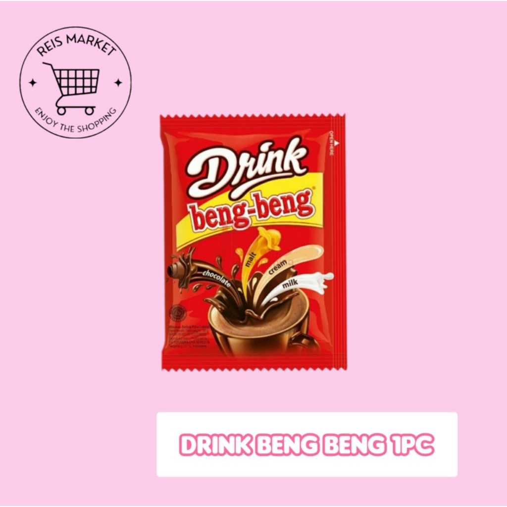 

DRINK BENG BENG 1PCS / BEST SELLER / MINUMAN SERBUK RASA COKLAT BENG-BENG DRINK