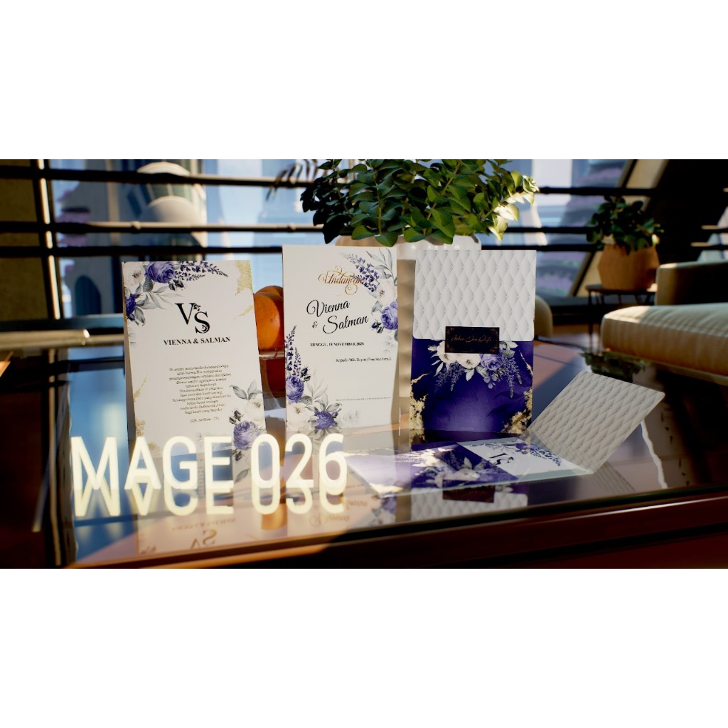 MAGE 26 (Amplop + Isi) Blangko Undangan | Undangan Murah