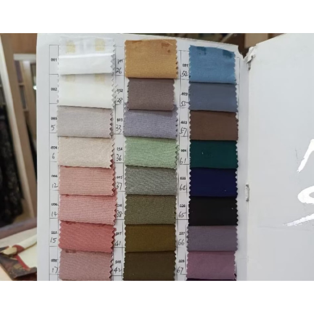 Multi Kain satin armani silk stretch armany silky saten bridesmaid nikah kawinan