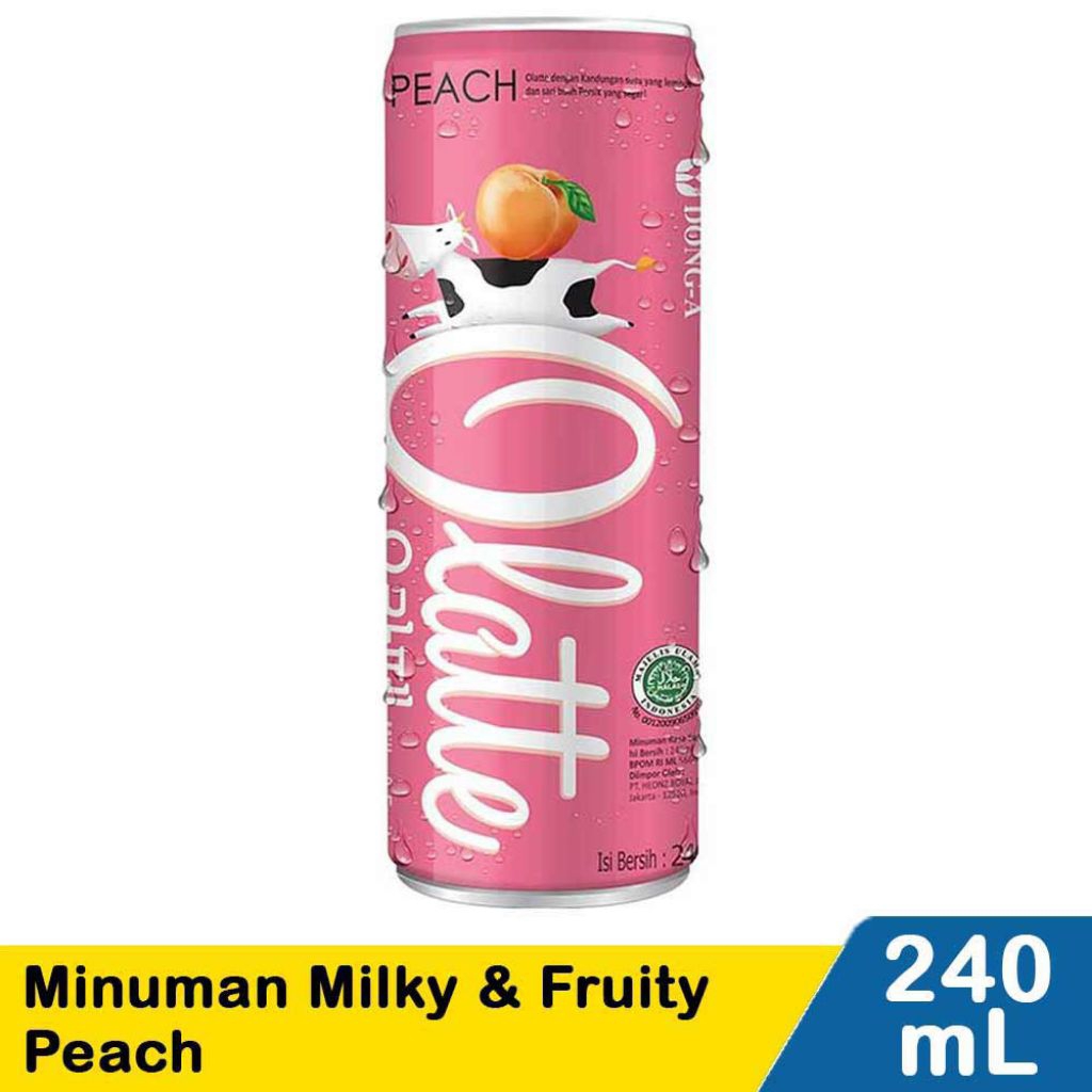 

Olatte Minuman Susu Rasa Peach Kaleng 240 ml