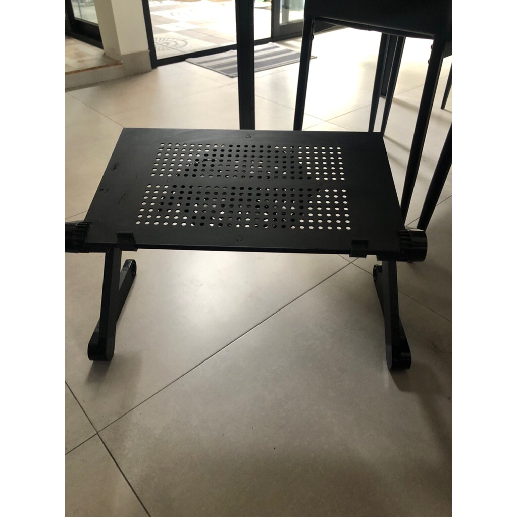 [BEKAS] Meja Laptop Lipat ada Fan