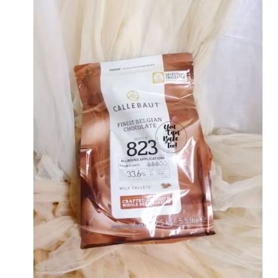 

REPACKED Callebaut 823 Milk Chocolate 33,6% 1kg