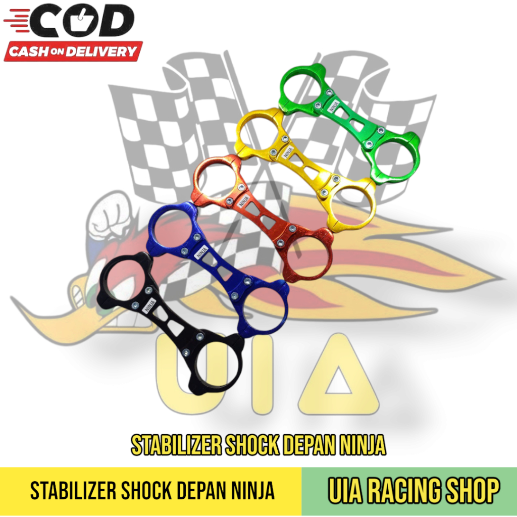 Borgol Shock Depan Ninja Borgol Ninja R CNC 5 Varian Warna