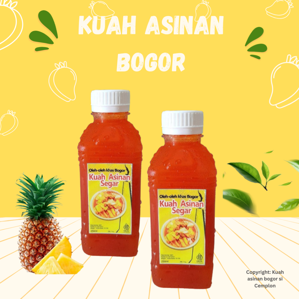 

Kuah Asinan Bogor Segar Khas Kota Bogor