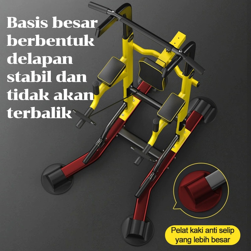 BEST SELLER PULL UP BAR PORTABEL TINGGI BISA DIATUR + PUSH UP HANDLE MULTIFUNGSI/ADJUSTABLE HEIGHT