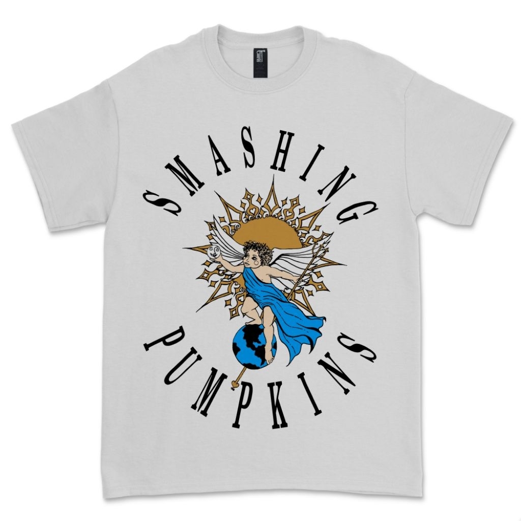 kaos band vintage the smashing pumpkins not oasis