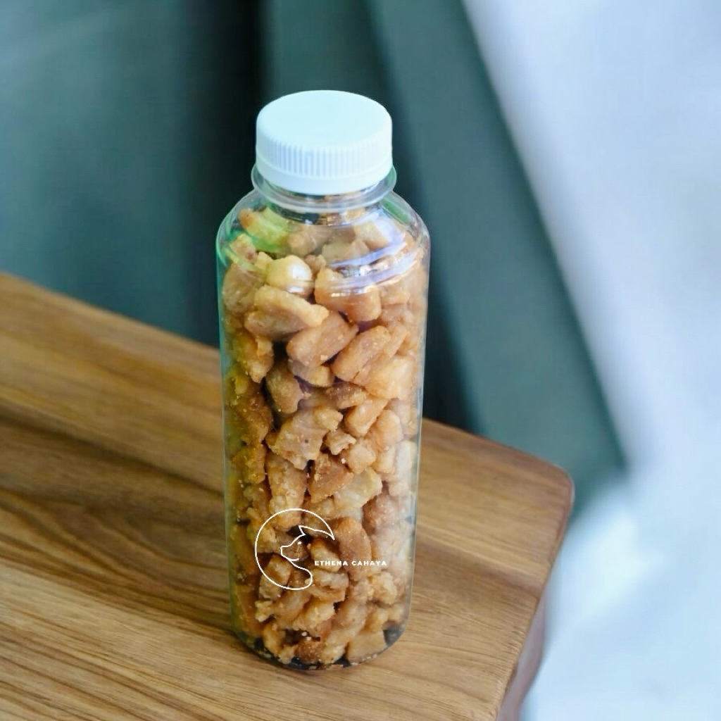 

Ampas Babi Kering 250ml - Grabyas Gromoan Serbaguna dari Lemak Babi