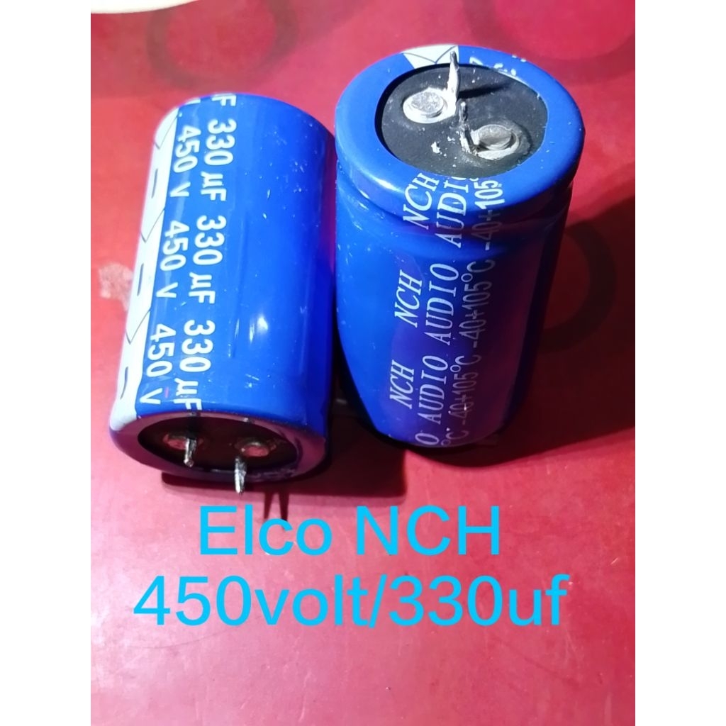 Elco NCH 450V/330uf kwalitas bagus