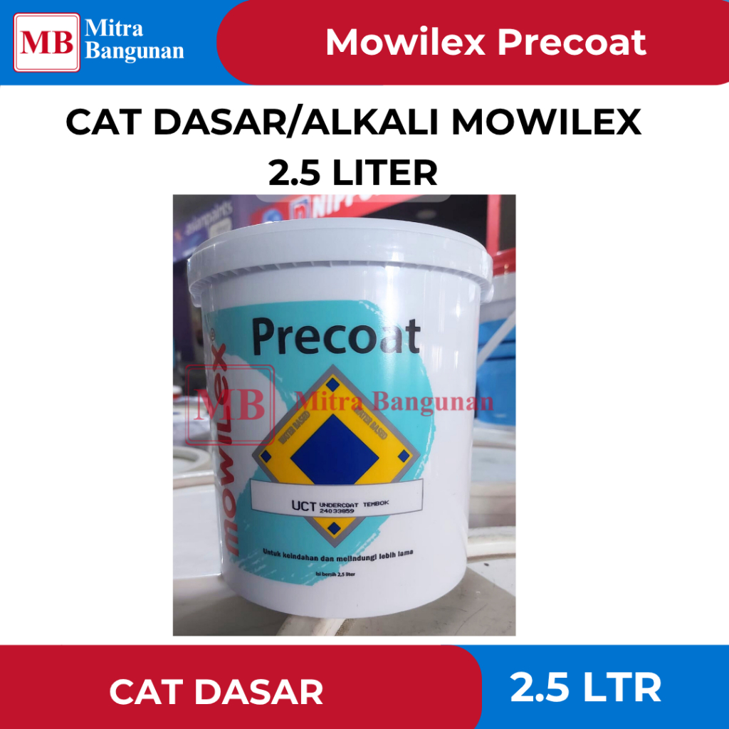 CAT TEMBOK DASAR/ALKALI MOWILEX PRECOAT 2.5 LITER