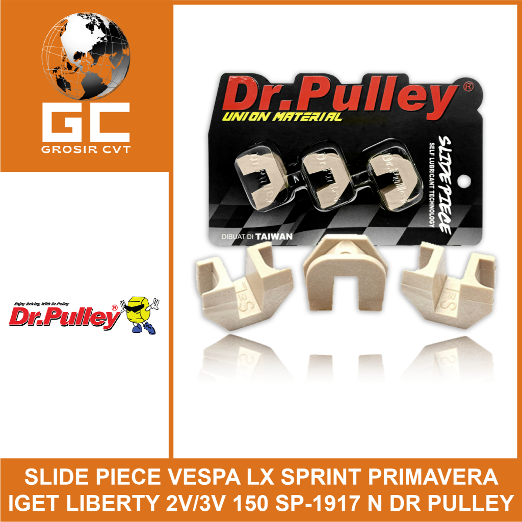 Slide Piece Dr Pulley Vespa Sprint Primavera Iget Liberty 150 cc SP-1917-N Slider